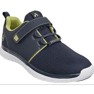 Anodyne Mens No. 46 Sport Jogger Sneakers US 11.5 Wide EU 44.5 Blue Leather EUC